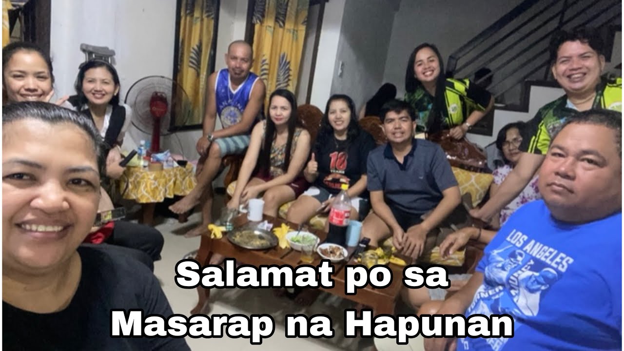 Masarap na Hapunan +  Salamat po sa mga Butihing Sponsor vlog#651