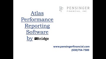 Atlas Performance Reporting Software Demo