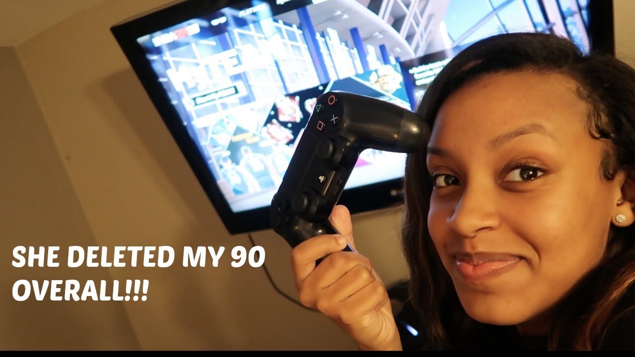 GIRLFRIEND DELETES BOYFRIEND'S NBA 2K19 MYCAREER PLAYER (90 OVERALL!!!)
