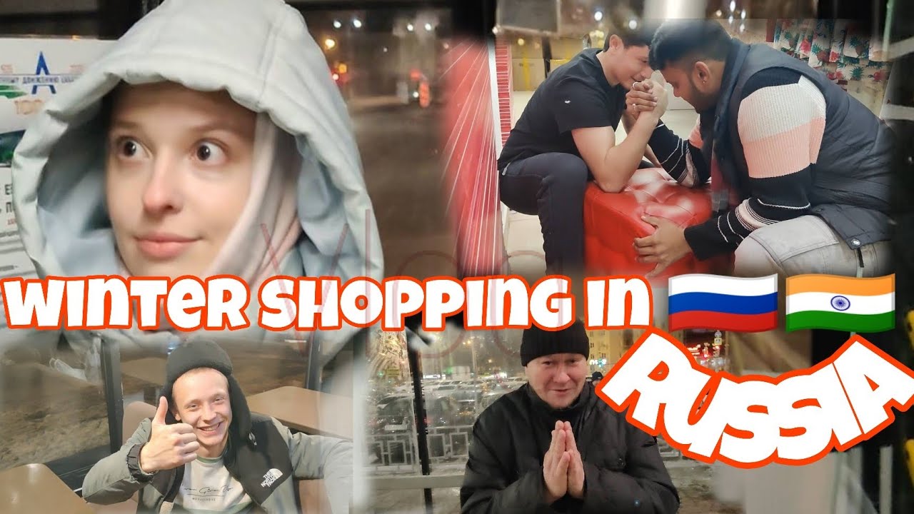 WINTER SHOPPING IN RUSSIA 🇷🇺🥳| INDIAN STUDENT 🇮🇳 | URAL STATE MEDICAL UNIVERSITY