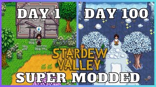 I Played 100 Days of Super Modded Stardew Valley screenshot 4