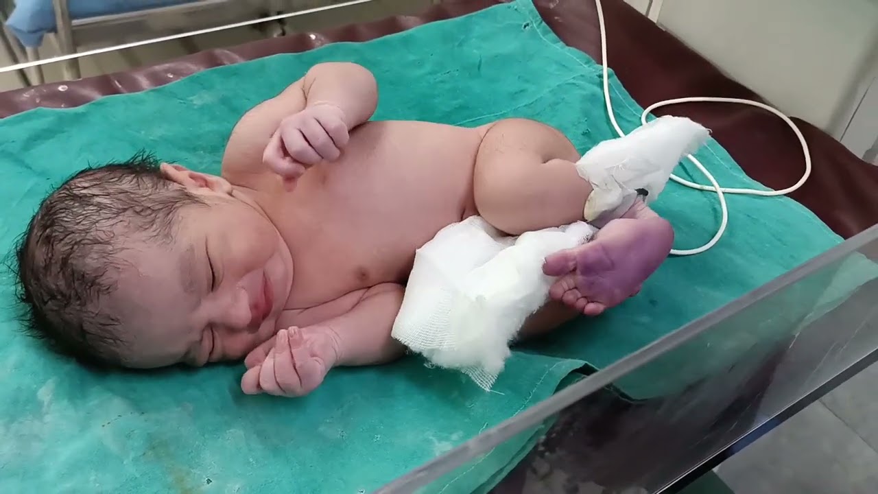 New Born! Nawaz's Birth Time First Video YouTube