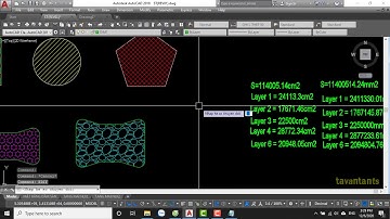 Lisp Cad Hay Tính Diện Tích Hatch V2 bản nâng cấp