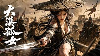 高燃武俠！百名殺手沙漠圍殺孤女，怎料她拔劍瞬間全場團滅！⚔️#武侠 #成毅 #功夫 #爽剧 #许凯 #kungfu #中国电视剧 #movie #金庸 screenshot 2