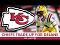 Chiefs Draft Mansoor Delane After 🚨TRADE UP 🚨To #6 With Browns - Instant Reaction Chiefs News