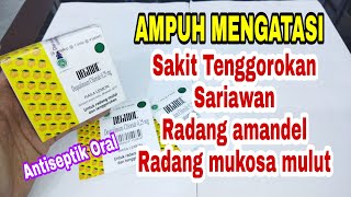 DEGIROL Lozenges for Sore Throat and Mouth Ulcers