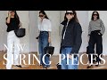 Minimalistic spring wardrobe pieces from arket toteme raey citizens of humanity  outfit ideas