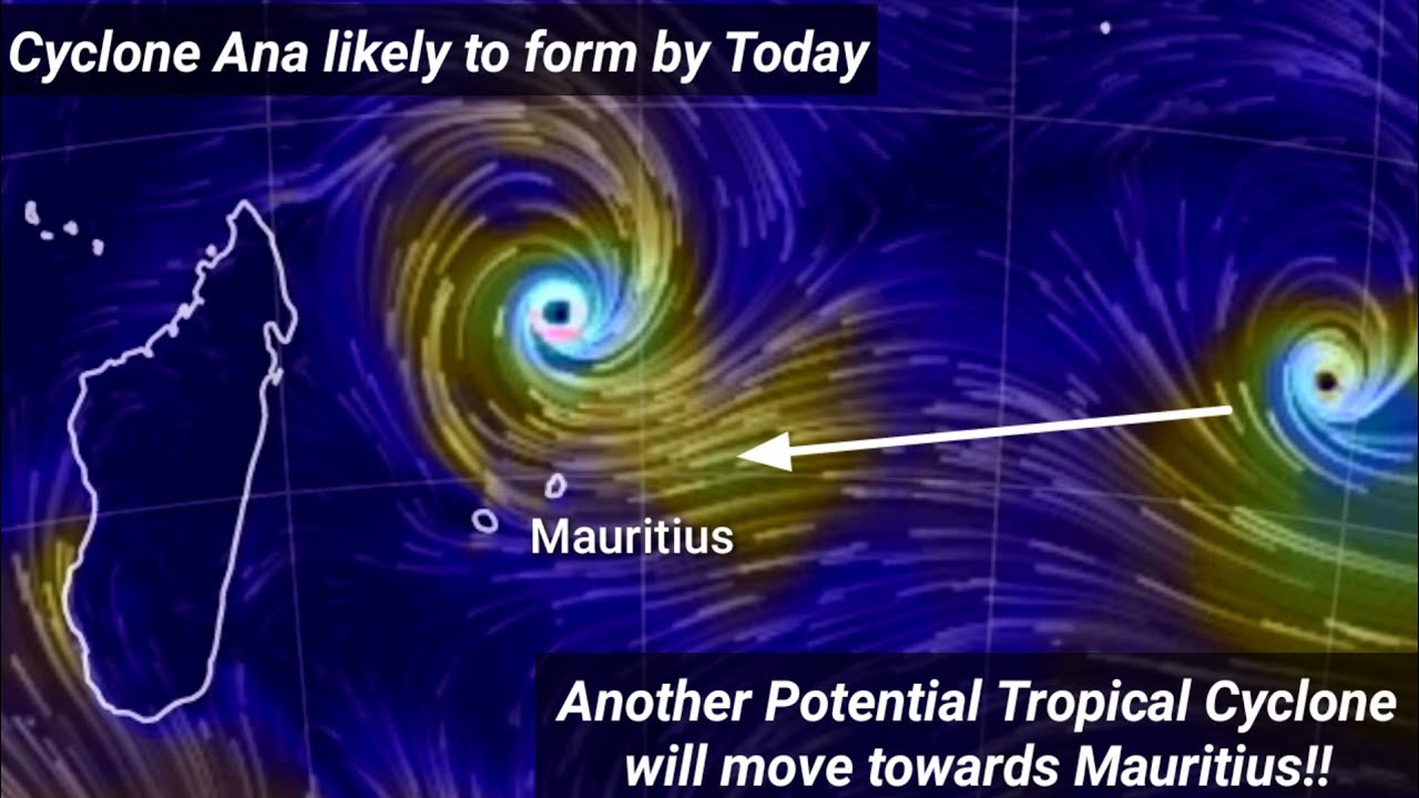 Cyclone Ana likely to form and made landfall over Madagascar || Another Cyclone Batsirai will impact