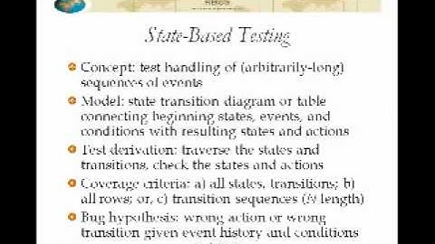 Advanced Software Testing   State Based Testing1
