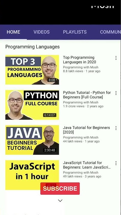 Best Youtube Channels for Java Programming Language #shorts - YouTube