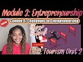 Challenges Associated with Tourism Entrepreneurship| CAPE Tourism Unit 2.