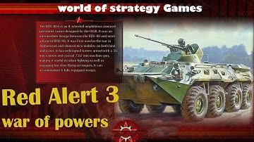Command & Conquer Red Alert 3  War Of Powers Mod - America Elite forces