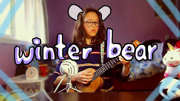 V (김태형) : Winter Bear : ukulele fingerstyle !! (full)