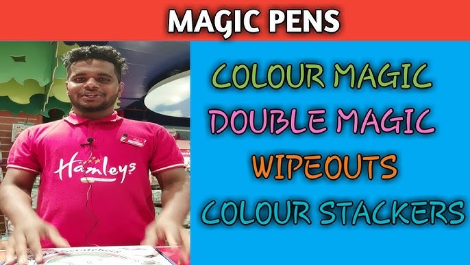 Double magic pens  Review of double magic pens from Hamleys 