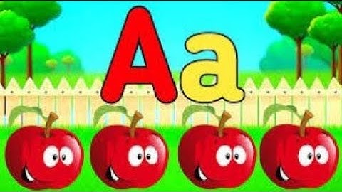 Phonics Song 2 with TWO Words in 3D - A For Airplane - ABC Alphabet Songs with Sounds for Children