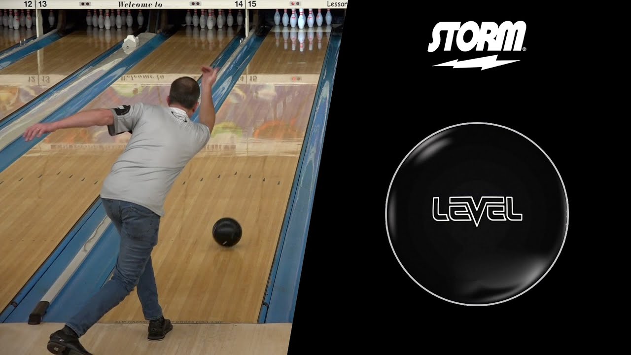 Scott Widmer throwing the Storm Level bowling ball compared to the 78/U