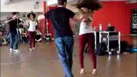 ricK Torri and Ruana Vasques - Viena Zouk Workshop - 3rd day 20.07.13