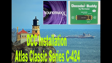 DCC install Soundtraxx, Decoder Buddy, current keeper and iPhone speaker.
