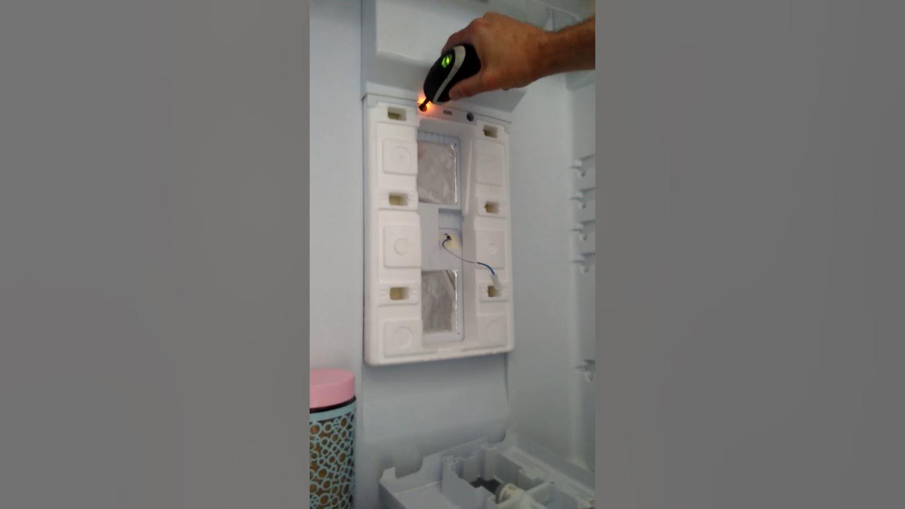 Samsung Fridge Repair Kit Part 2 Removing Lower Fan Panel On RS21 And SRS Models