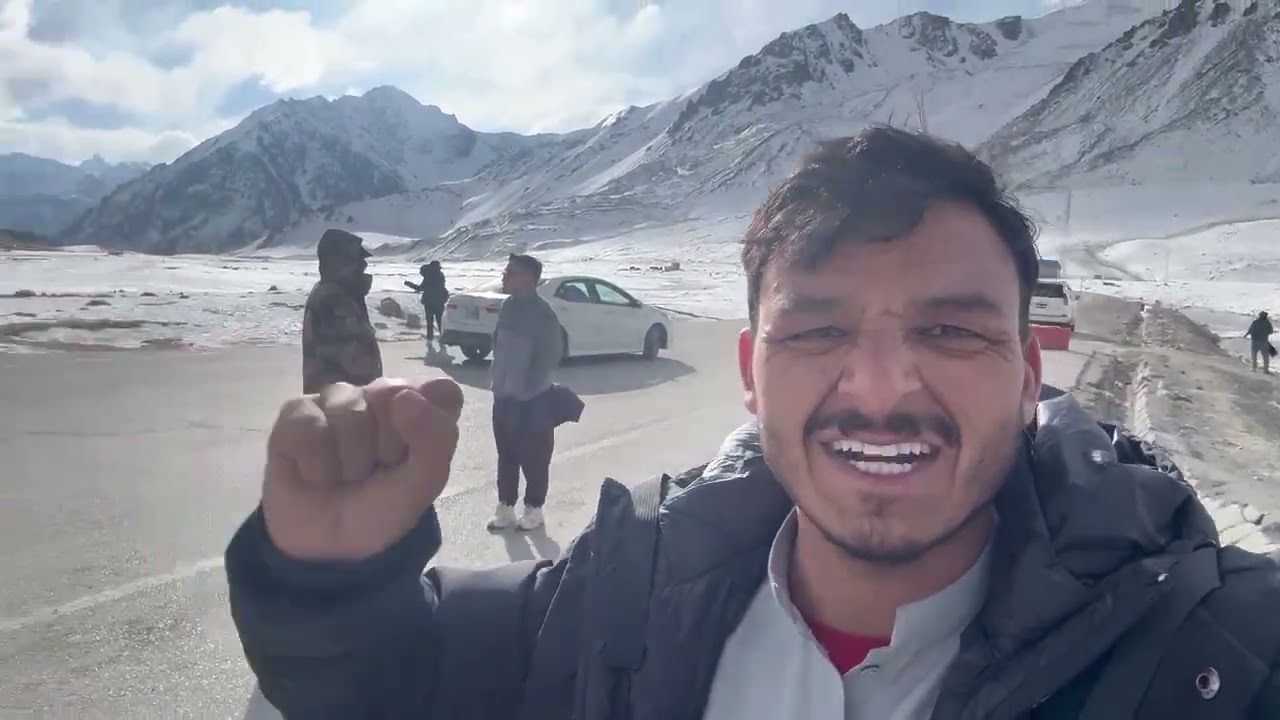Pakistan china border clear view khujrab pass