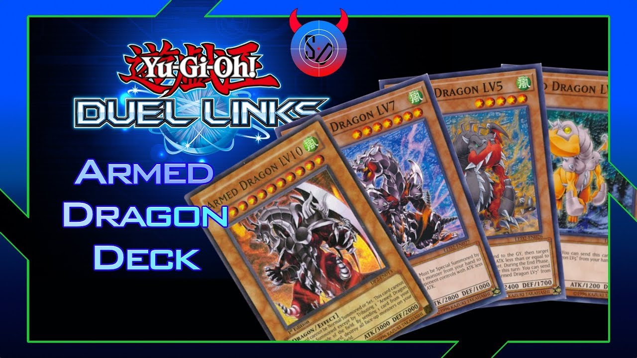 Armed Dragon Deck - YuGiOh Duel Links Gameplay