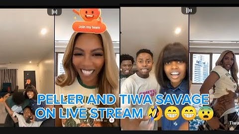 WATCH PELLER AND TIWA SAVAGE FUNNY LIVE STREAM 🤦🙆🤣🤣🤣 WITH JAVIS AND JO BLACKQ #FUNNY #VIRAL #VIDEO
