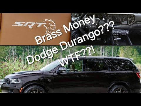 2025 Dodge Durango Hellcat (Brass Monkey Edition) Why?? - YouTube