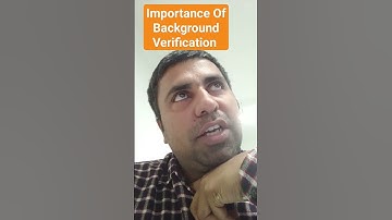 Importance Of Background Verification #salary #freshers #careeradvice #india #office #interview