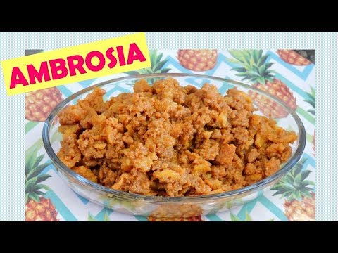 Video: Ambrosía: ¿comida De Los Dioses O Polvo Del Diablo?