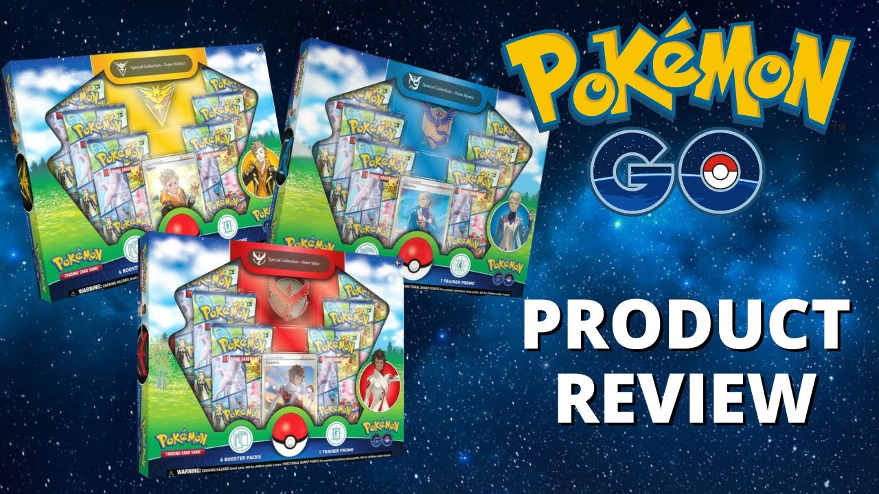 Product Review Pokemon Go Special Collection Box Set Review Youtube