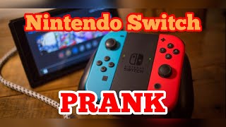 NINTENDO SWITCH PRANK GOES WRONG ⁉️