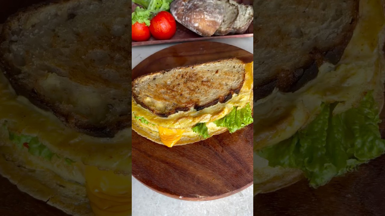 Rise shine with power pack breakfast 🍞🥚🍞 