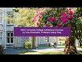 An institutional overview of aecc university college  by vicechancellor professor lesley haig