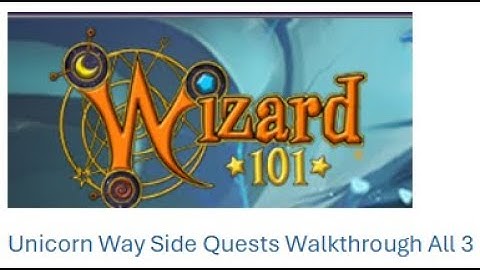 Unicorn Way Side Quests all 3