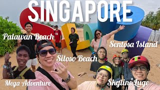 SENTOSA ISLAND SINGAPORE | MEGA ADVENTURE | SKYLINE AND LUGE