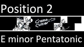 A lesson on how to play E minor pentatonic position 2