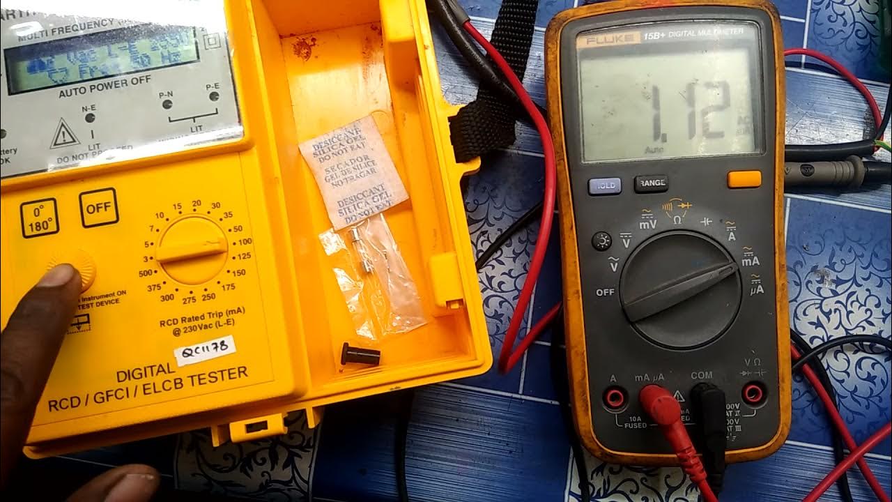 How to check ELCB tester YouTube