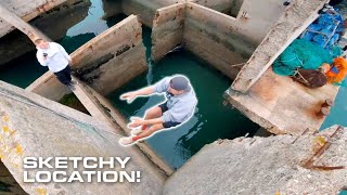 Water Challenge Mission - Abandoned Concrete Island 🇬🇧