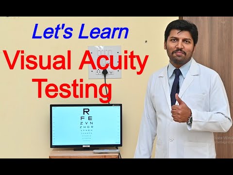 Video: Visual Acuity Test: Syfte, Procedur Och Resultat