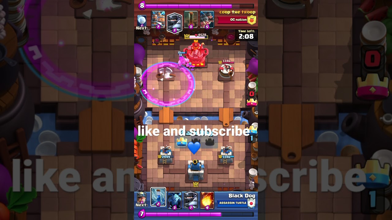 HOG RIDER + LUMBERJACK OP!! 😈😈