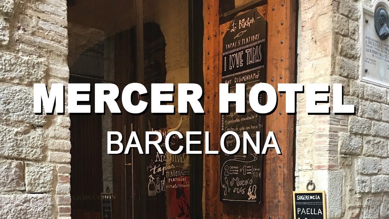 바르셀로나에서 가장 아름다운 호텔👍🏻 Mercer Hotel Barcelona 머서 호텔 바르셀로나
