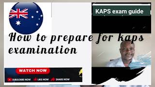 HOW TO PREPARE FOR KAPS EXAMINATION screenshot 2