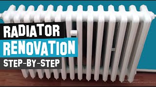 Painting radiator heaters Instructions for beginners and do-it-yourselfers Paint radiator renovation