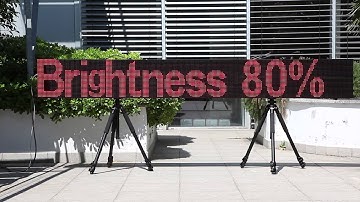 The Brightness of MicroTab and MicroGraph LED Display Boards