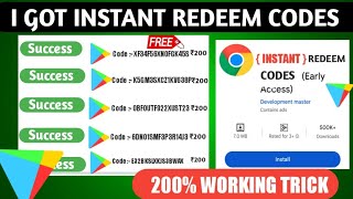 ( INSTANT) Free Google Play Redeem Codes | Free Redeem Code App | Free Redeem Code