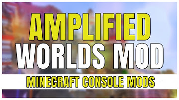 Minecraft Xbox & Playstation : ULTRA AMPLIFIED WORLD MOD | MOD SHOWCASE & DOWNLOAD