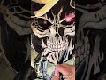 「オーバーロードⅣ」アクリル絵メイキング動画-Acrylic painting-  #shorts