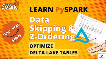 30 Data Skipping and Z-Ordering in Delta Lake Tables | Optimize & Data Compaction Delta Lake Tables
