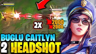 Caitlyn'in ÇİFT HEADSHOT Vurması HİLE Mi? (30 KILL, PENTAKILL) | Creed LoL