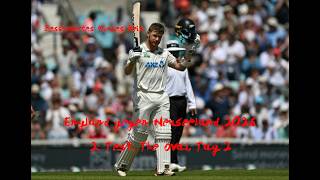 Neuseeland in England, 2. Test, The Oval, Tag 2